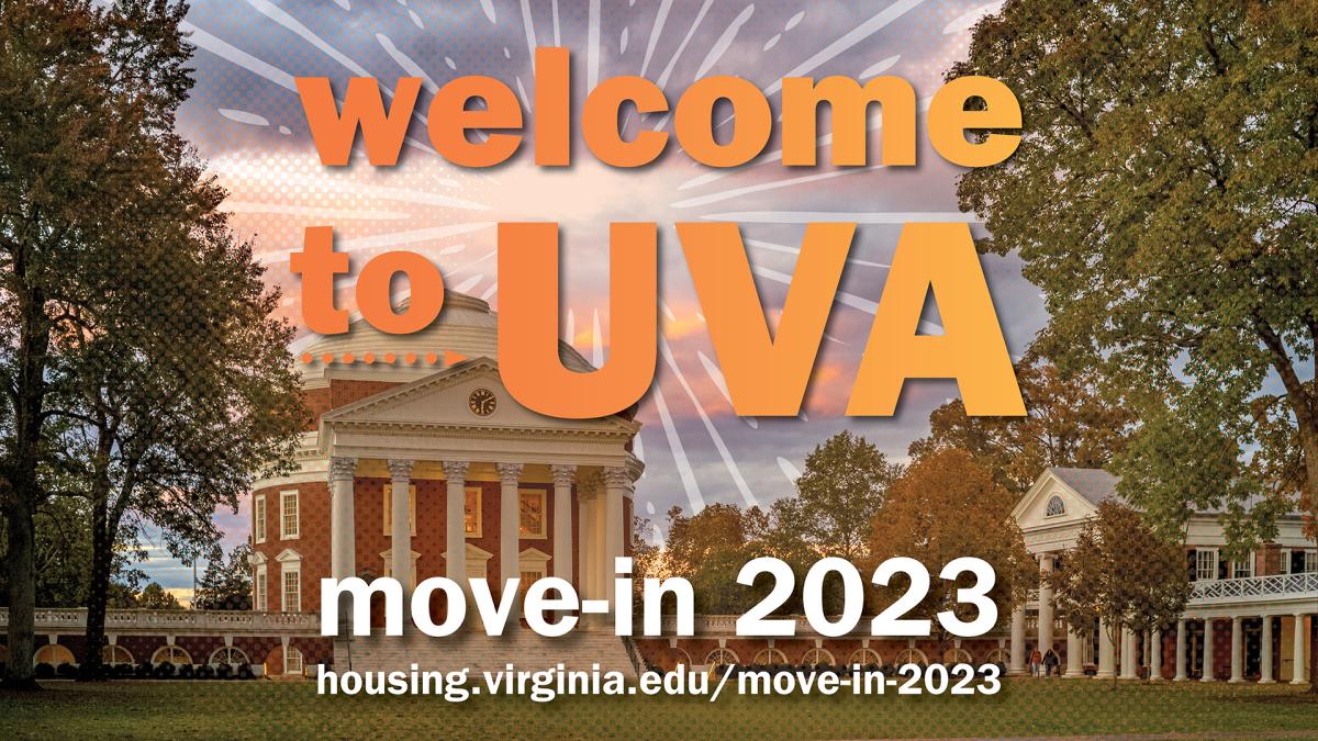 Fall 2023 MoveIn Housing and Residence Life, U.Va.